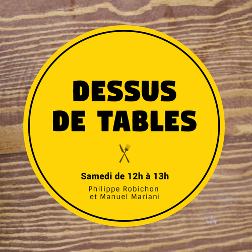 Dessus de tables 16-10-2021